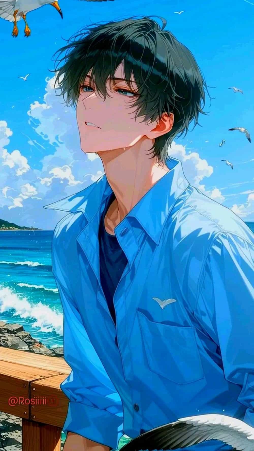 Ảnh trai anime phong độ