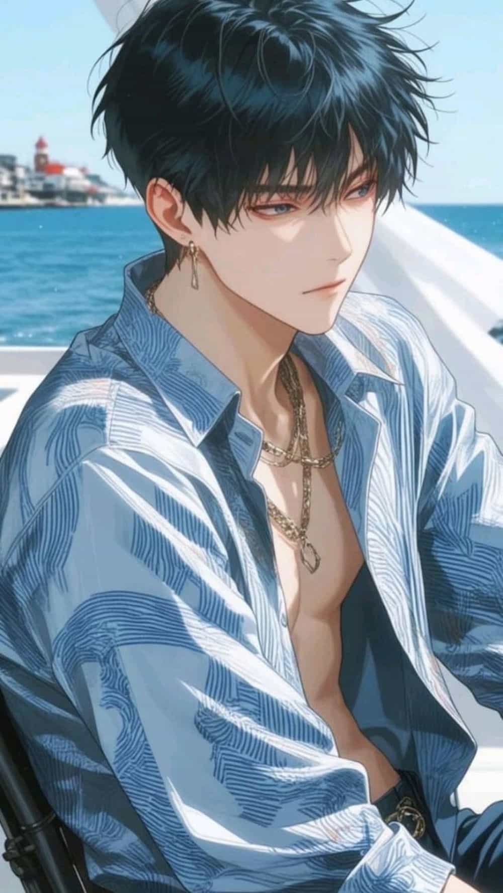 Ảnh trai anime quyến rũ