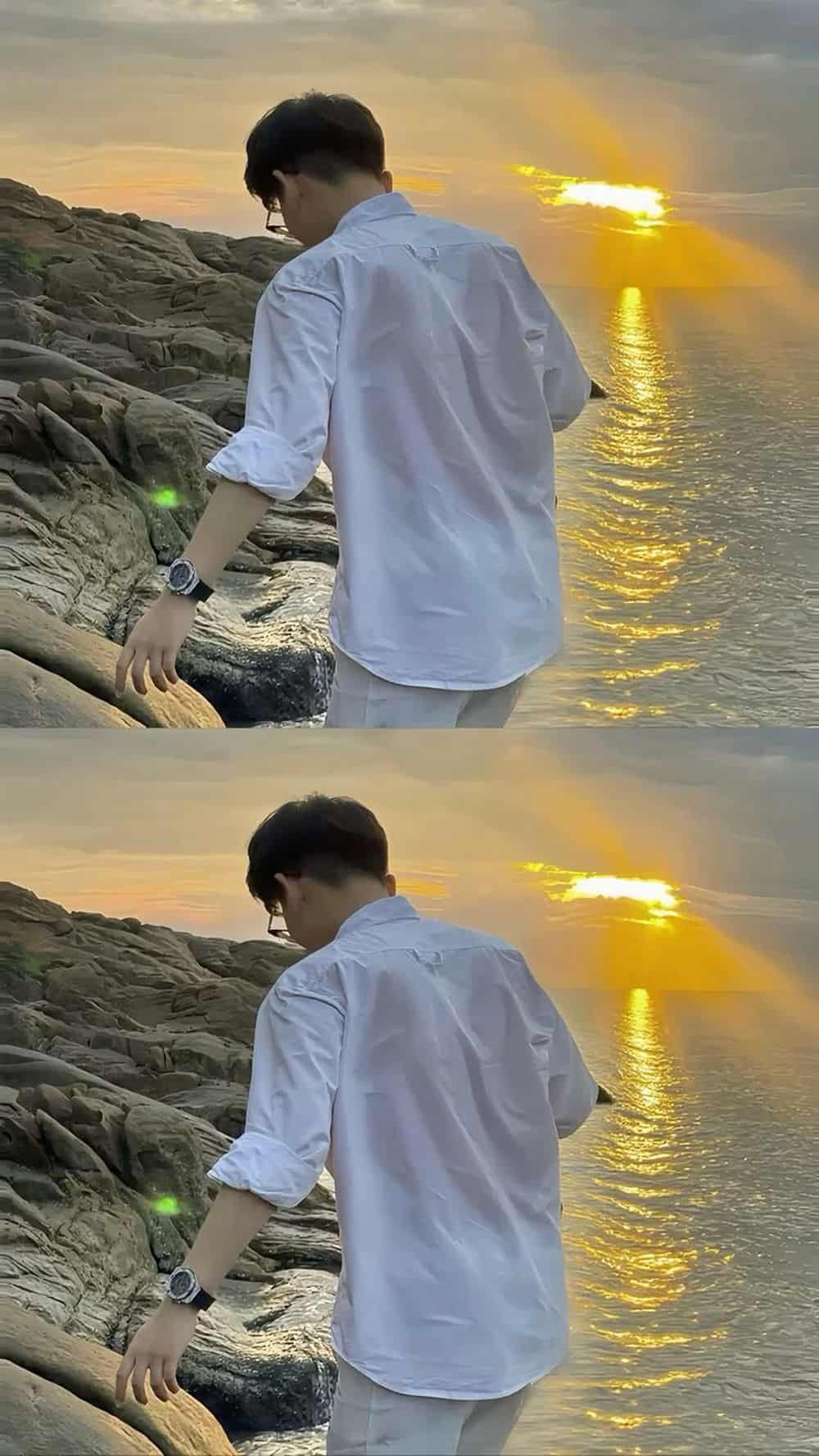 Ảnh trai đẹp giấu mặt điển trai