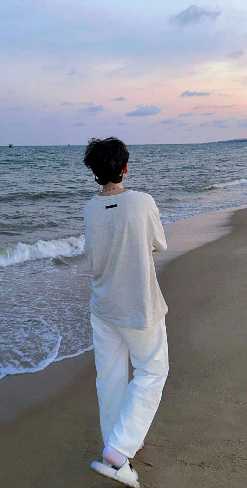 Ảnh trai đẹp giấu mặt tỏa sáng