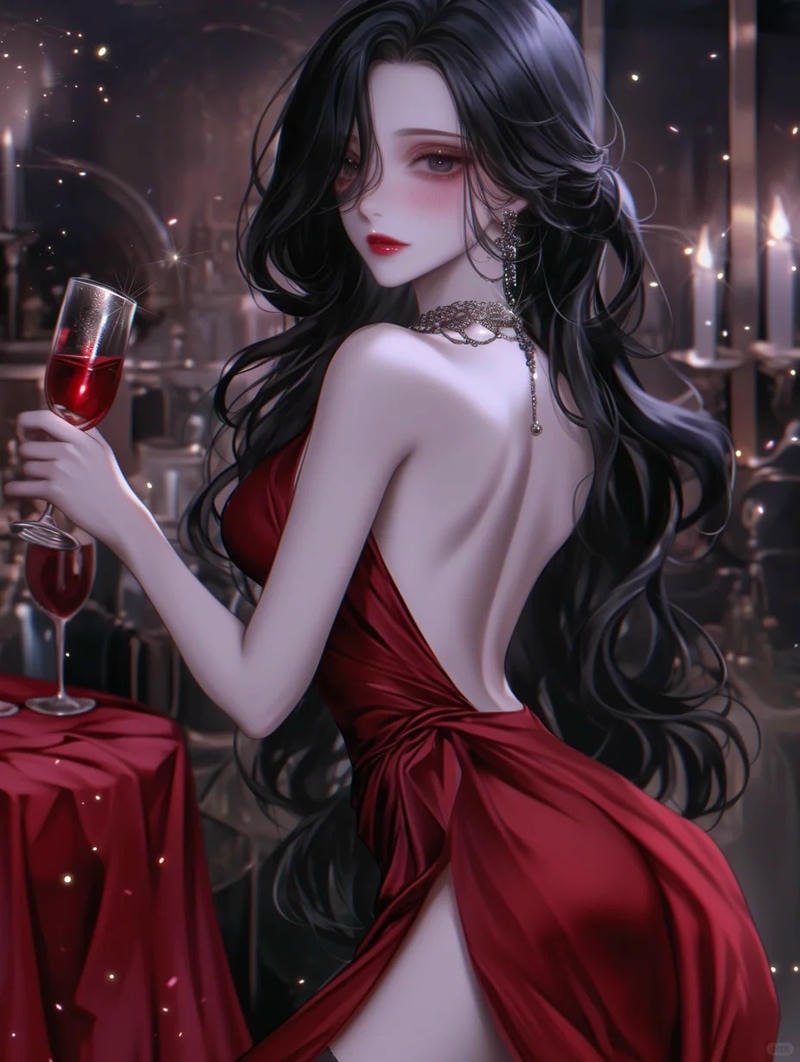 Avatar gái anime mlem mê hoặc