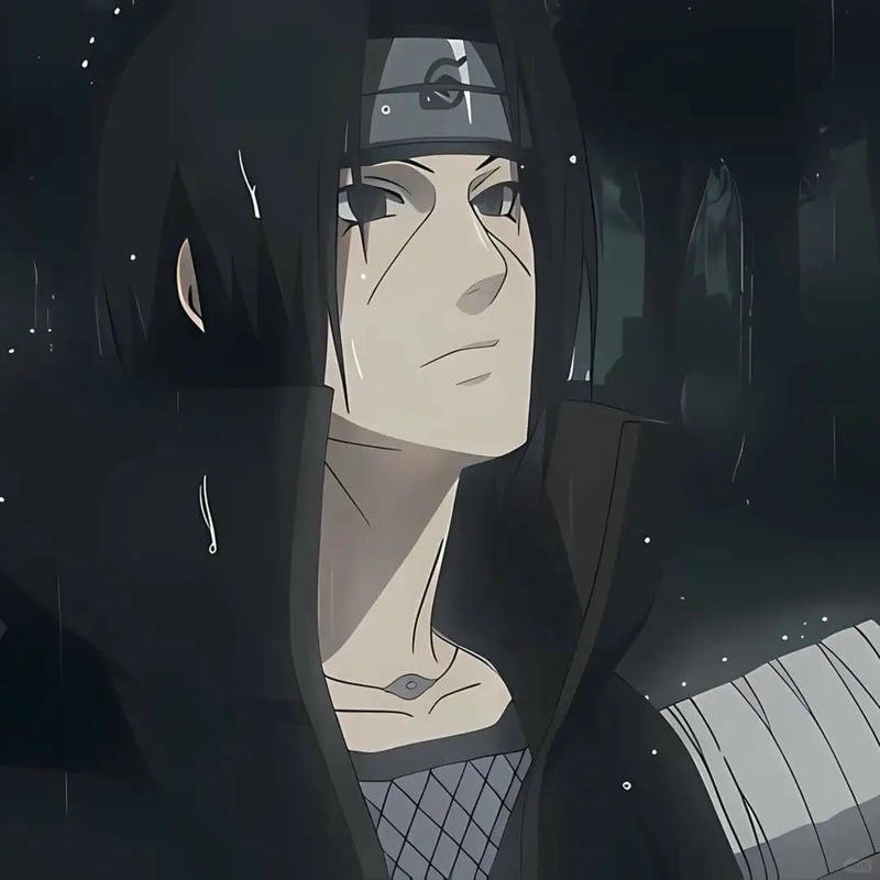 Avatar itachi phong thái điềm tĩnh