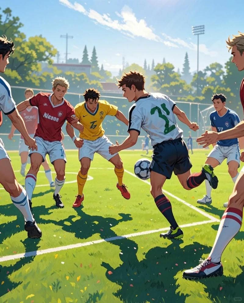 Bộ hình ảnh anime bóng đá