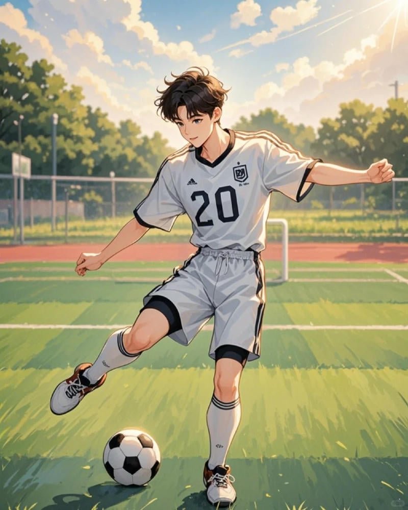 Bộ hình anime bóng đá