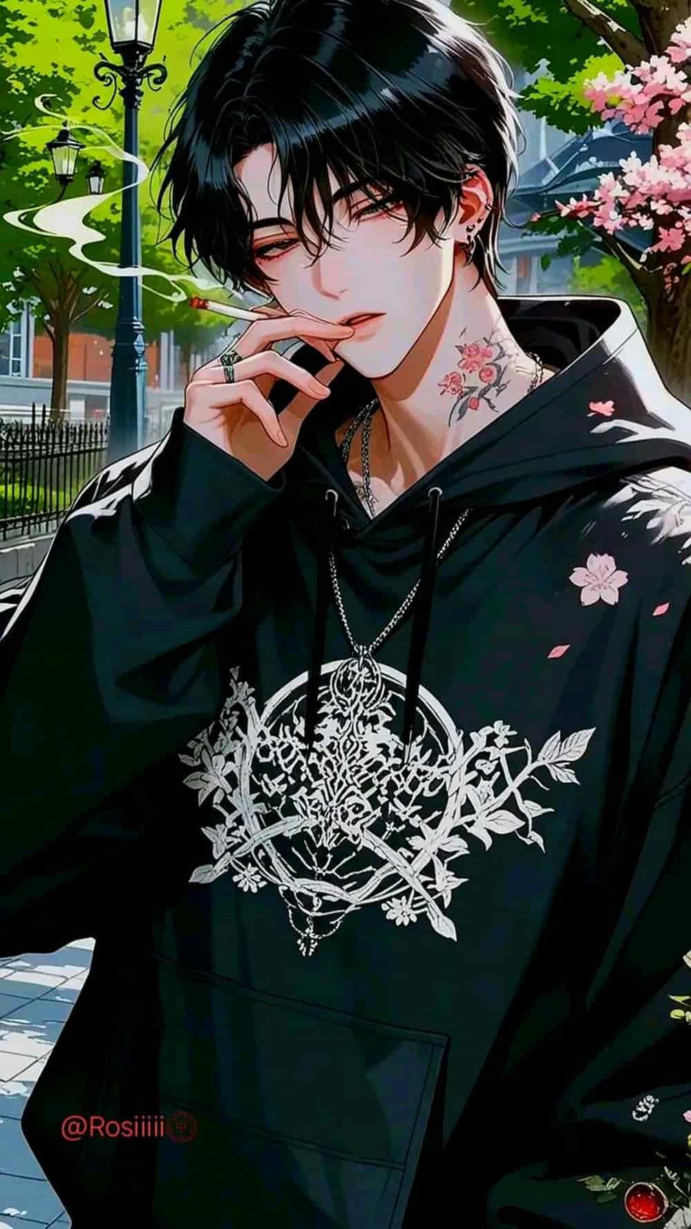 Chân dung trai đẹp anime