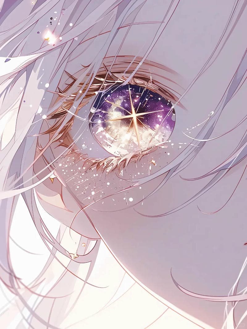 Chụp hình ảnh ánh mắt anime chân thật