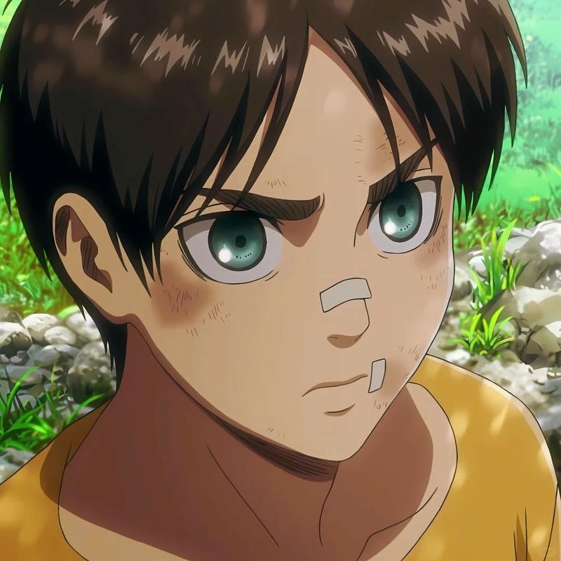 Chụp hình ảnh eren yeager