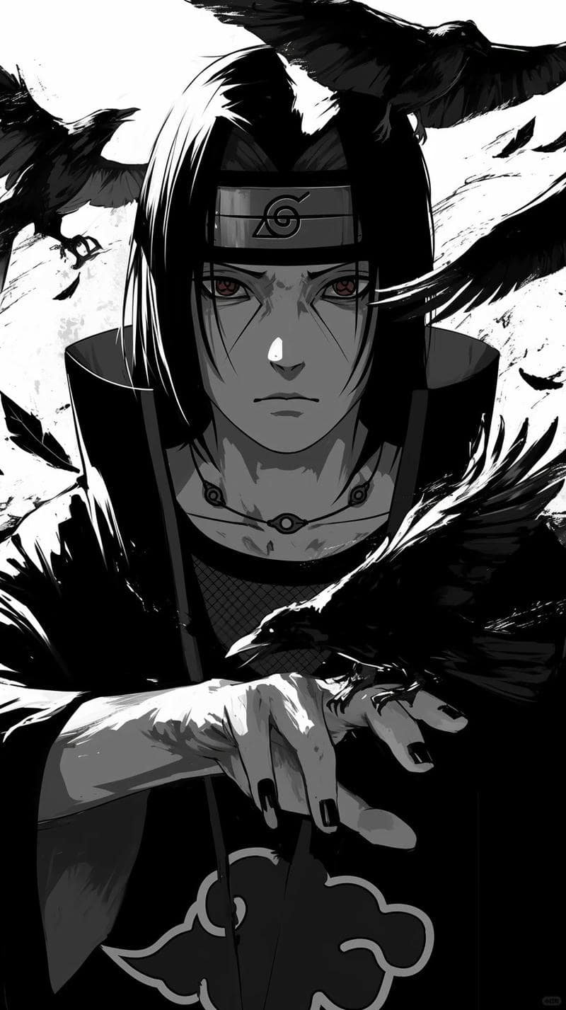 Chụp hình ảnh itachi lạnh lùng