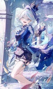 Chụp hình furina nét đẹp dịu dàn