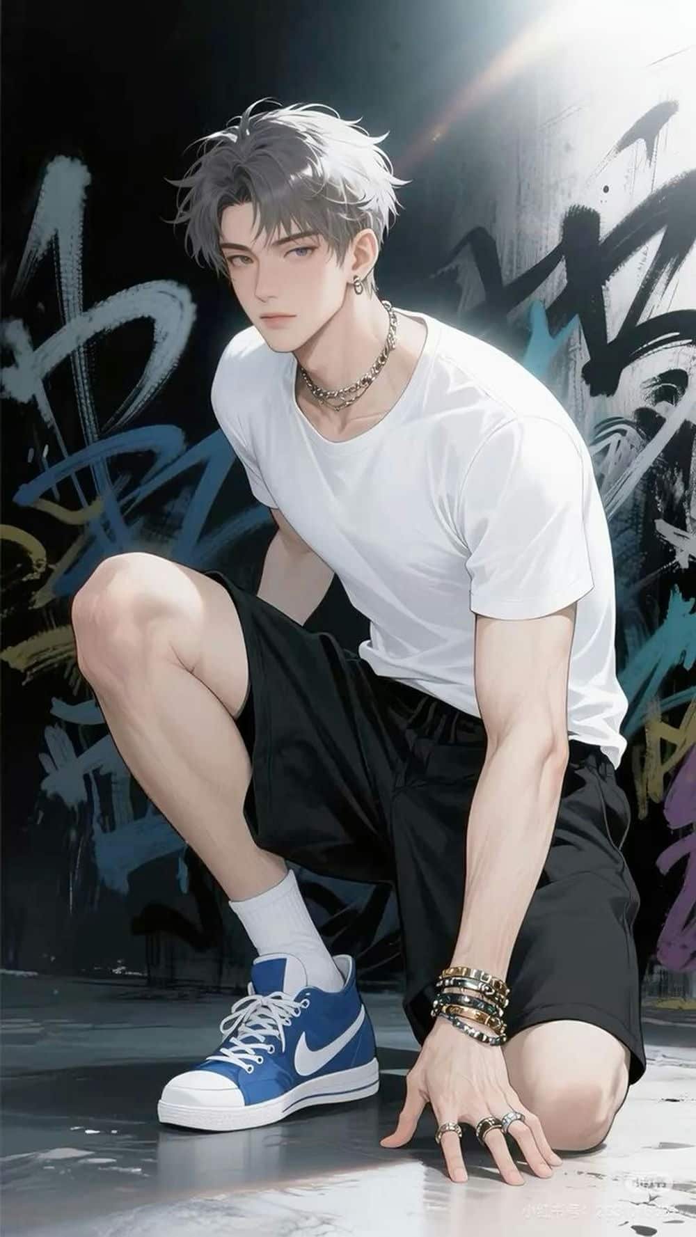 Gương mặt trai đẹp anime