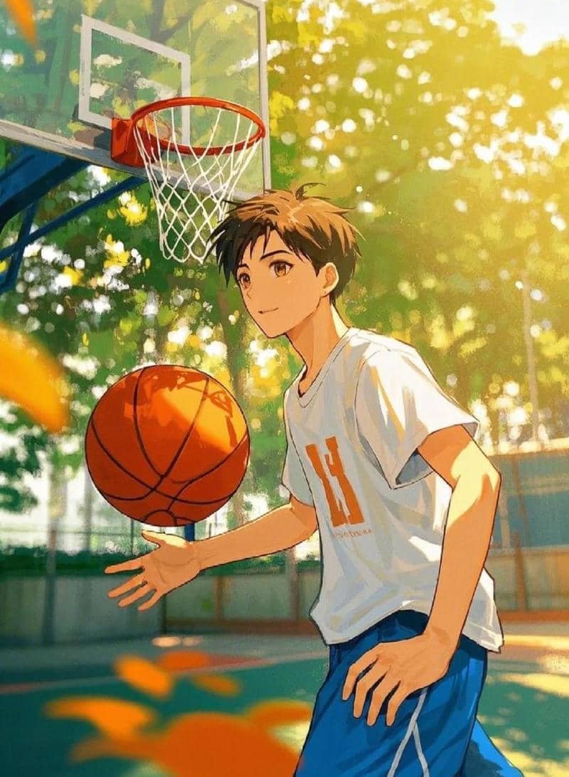 Hình ảnh anime bóng rổ đẹp