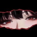 Hình ánh mắt anime đầy nội tâm