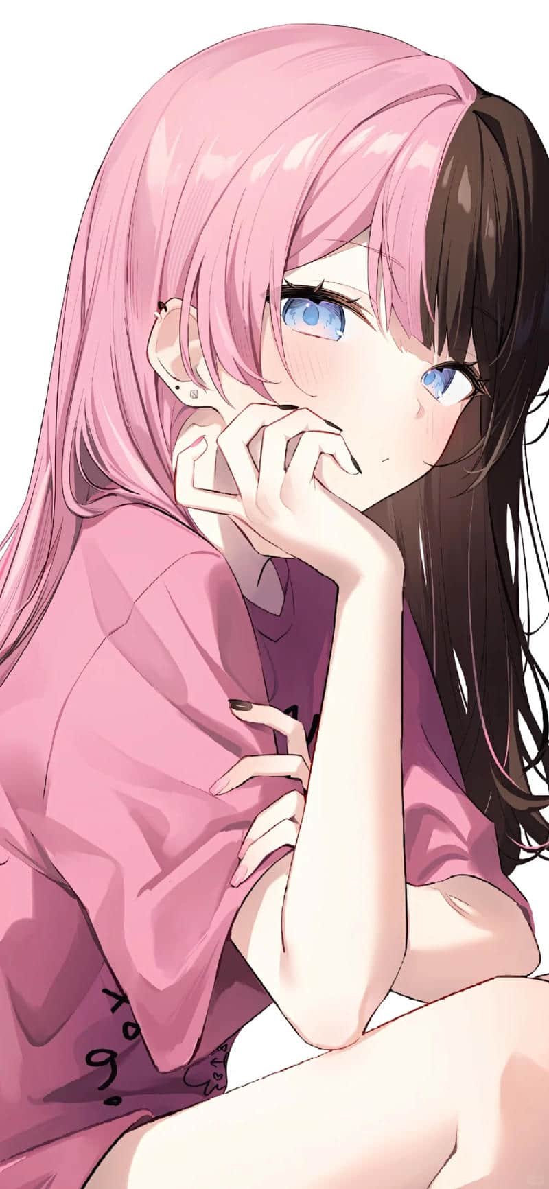 Hình ảnh nền anime nữ mềm mại