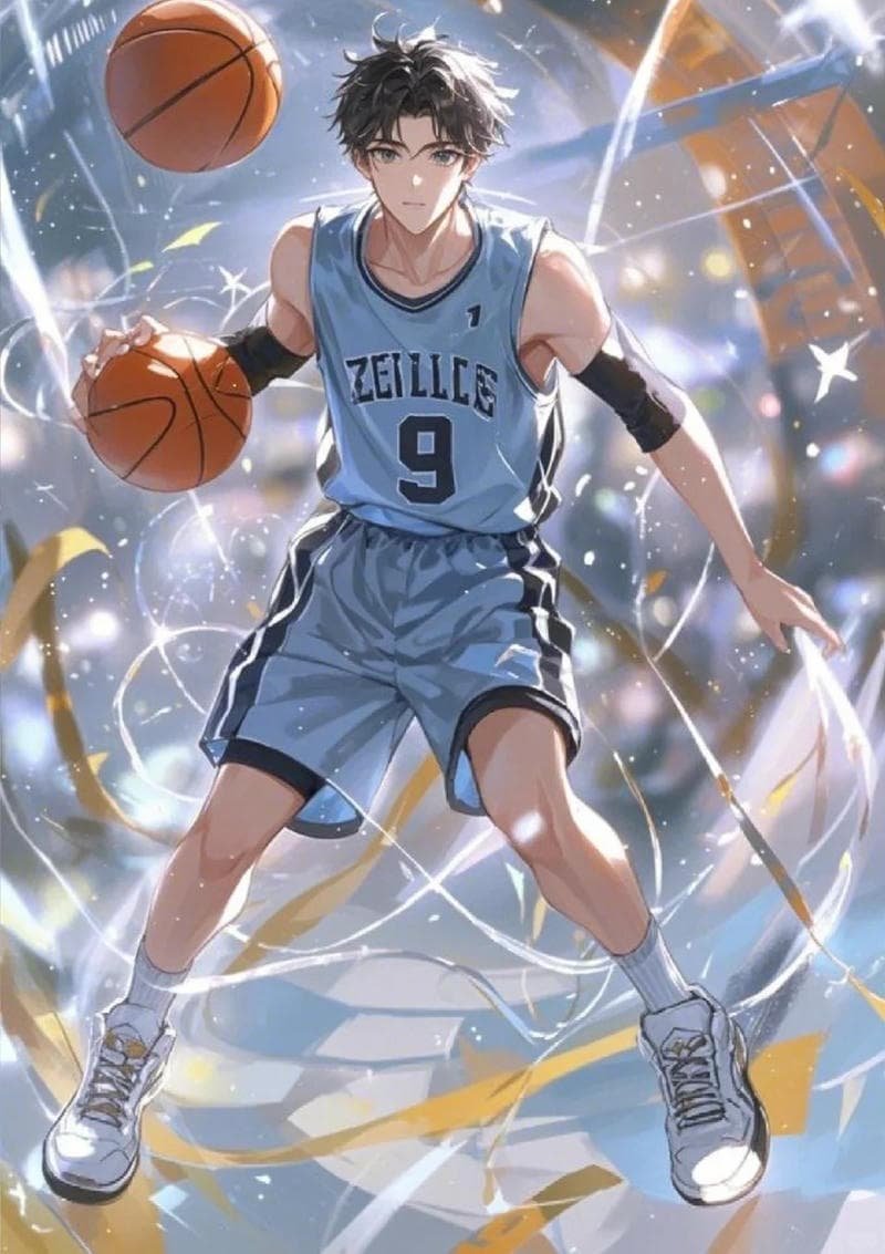 Hình anime bóng rổ chất