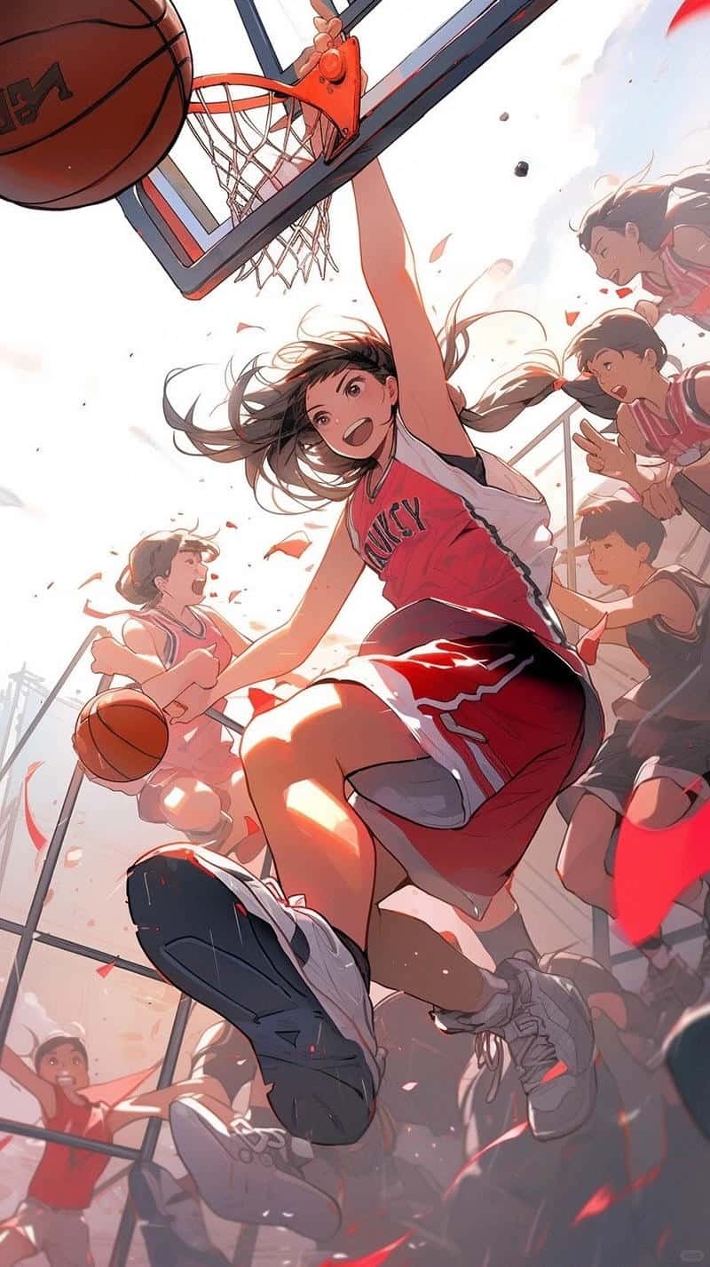 Hình anime bóng rổ ngầu