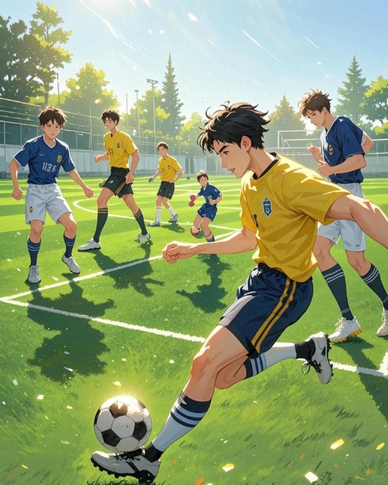 Hình avatar đẹp anime bóng đá