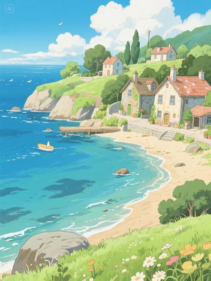 Loạt hình ảnh phong cảnh anime