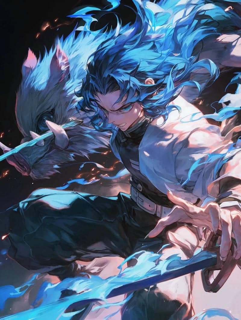 Ngắm hình inosuke ánh nhìn quyết liệt