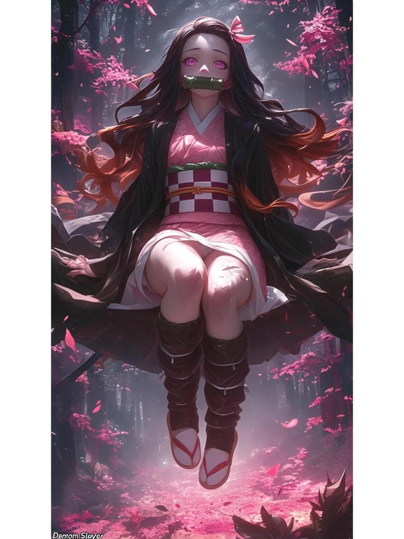 Ngắm hình nezuko trong bộ sưu tập