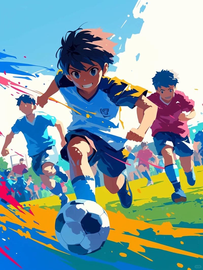 Tải ảnh anime bóng đá