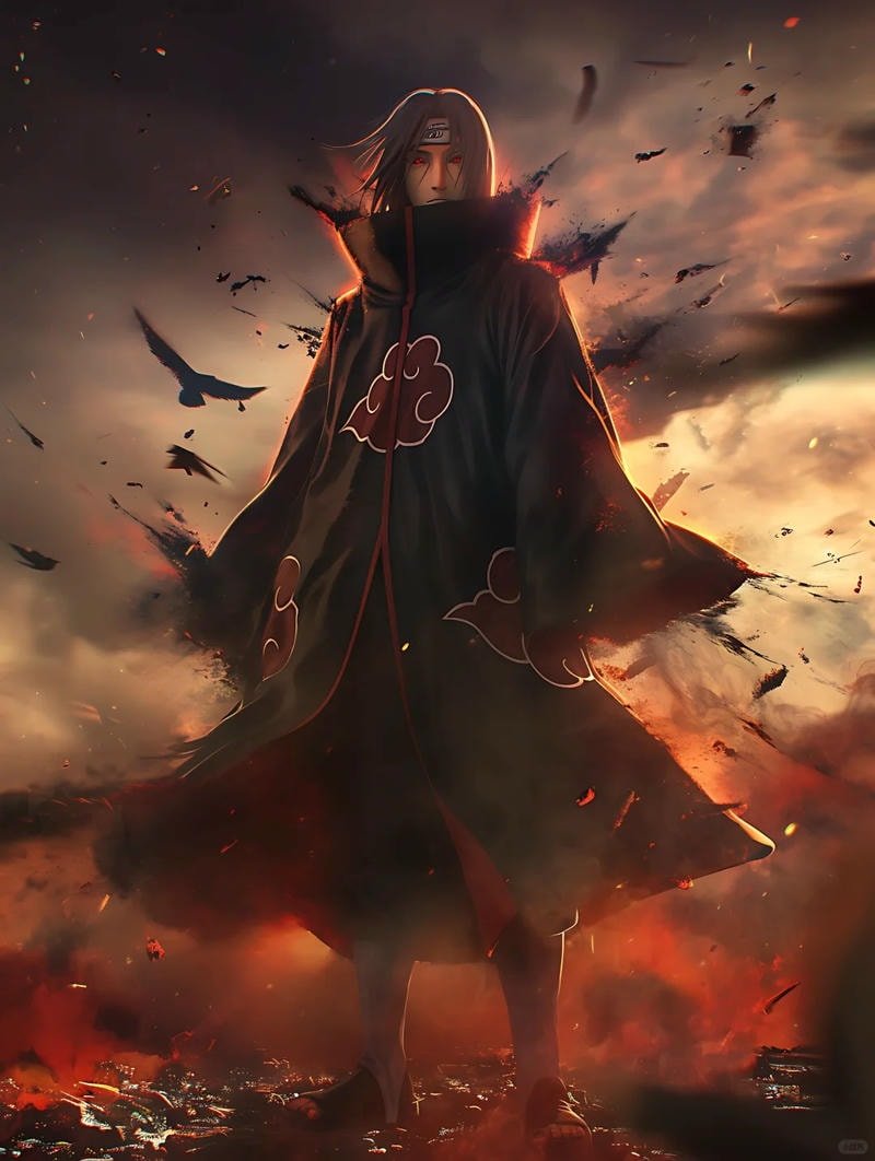 Tải ảnh itachi biểu tượng uchiha