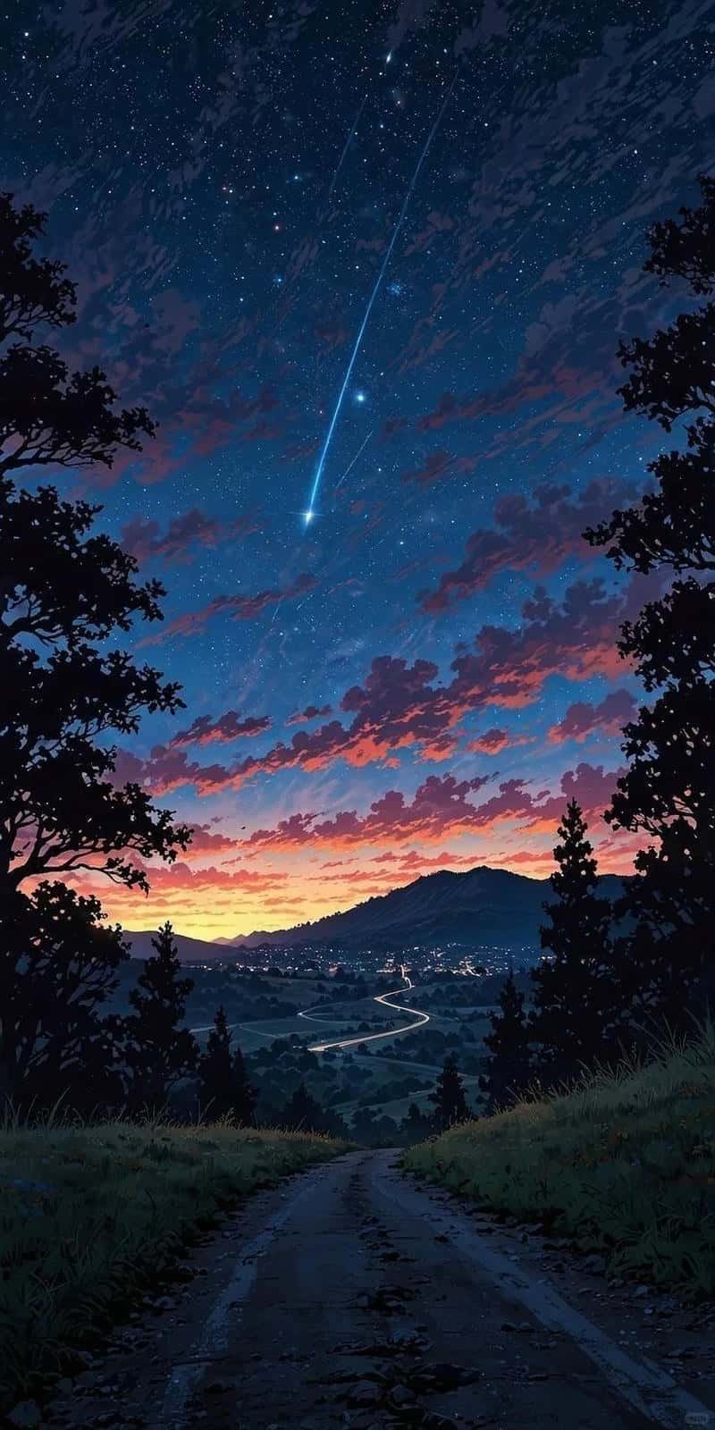 Tải ảnh phong cảnh anime mới nhất