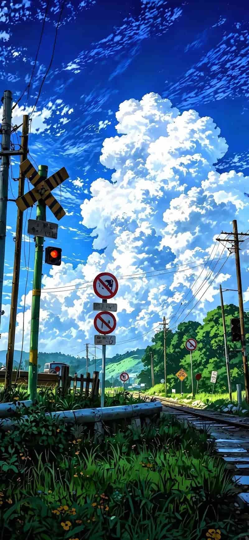 Tải ảnh phong cảnh anime sắc nét