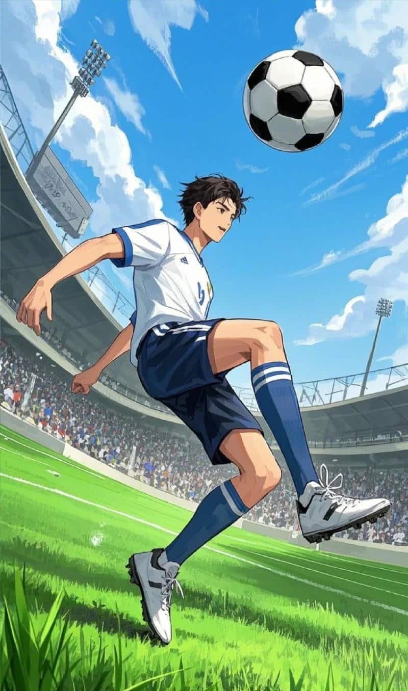 Tải hình ảnh anime bóng đá