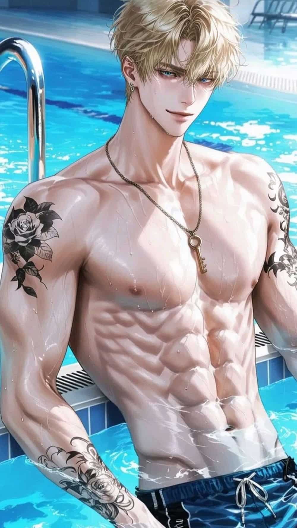 Trai đẹp 6 múi anime lạnh