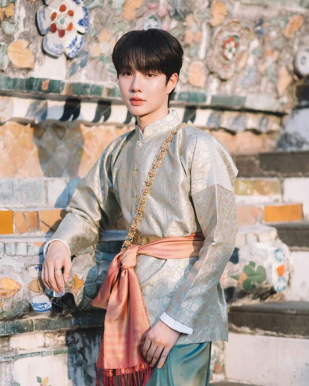 Trai đẹp Campuchia phong cách riêng