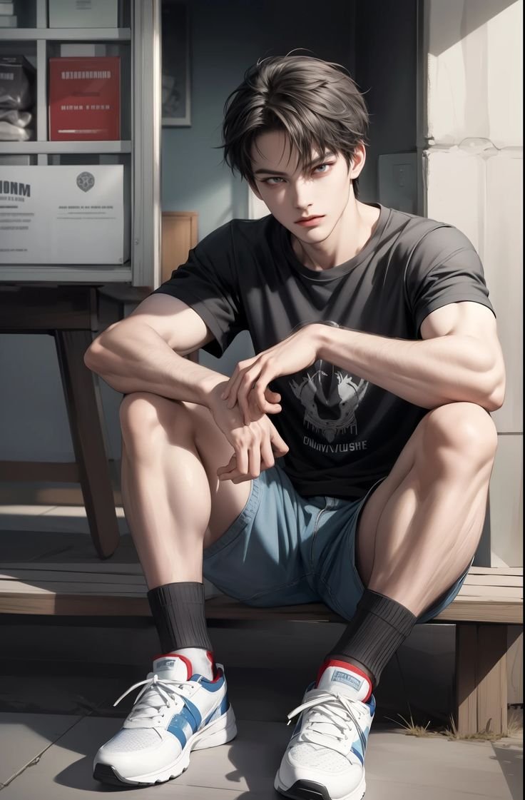 Trai đẹp anime phong cách