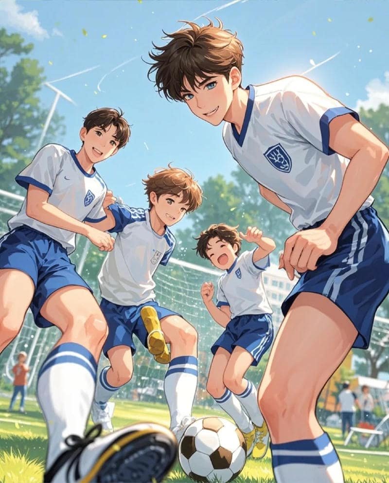 Xem ảnh anime bóng đá