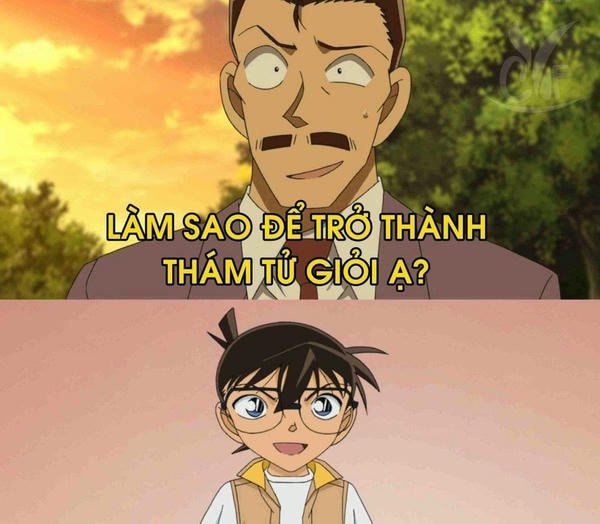 ảnh meme conan mới nhất