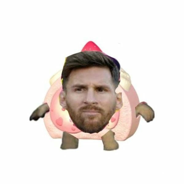 ảnh troll messi cute