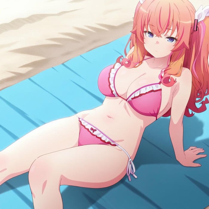 gái xinh anime bikini thời trang