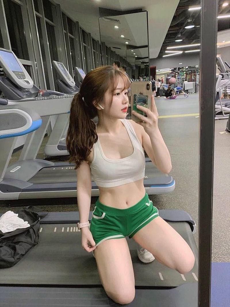 gái xinh gym khỏe khoắn