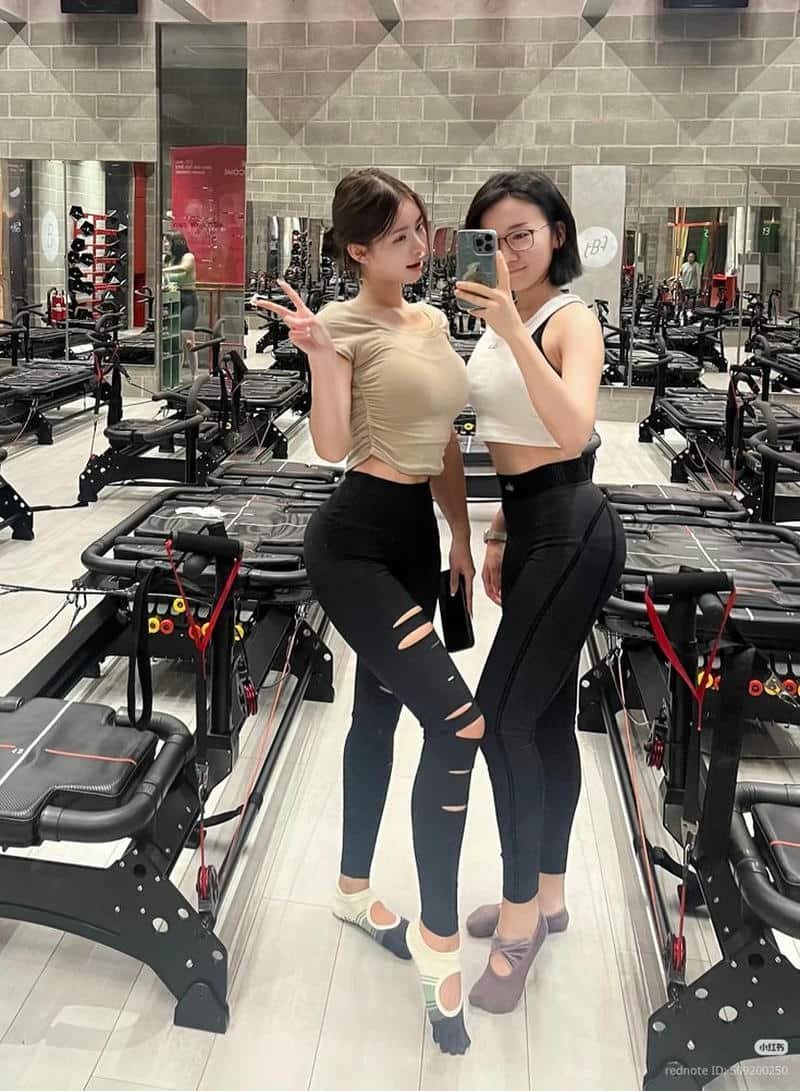 gái xinh gym năng động