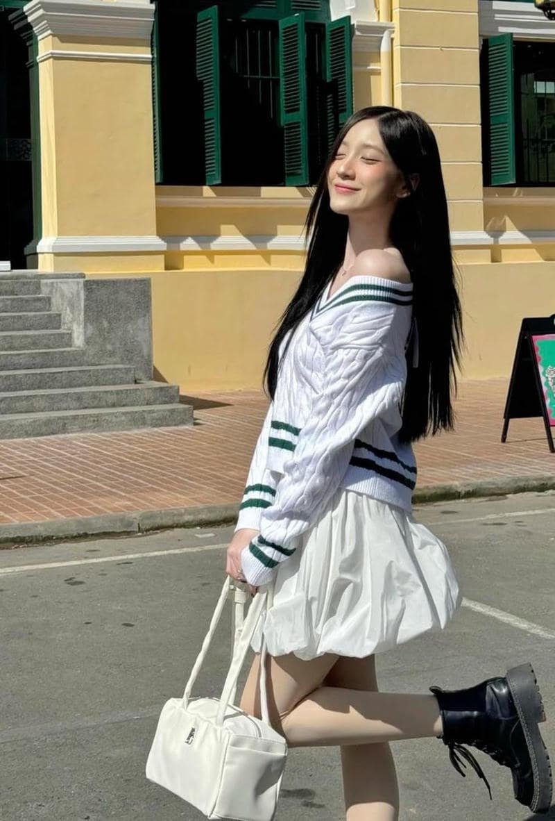 gái xinh lào phong cách