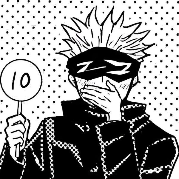 gojo meme 100 điểm