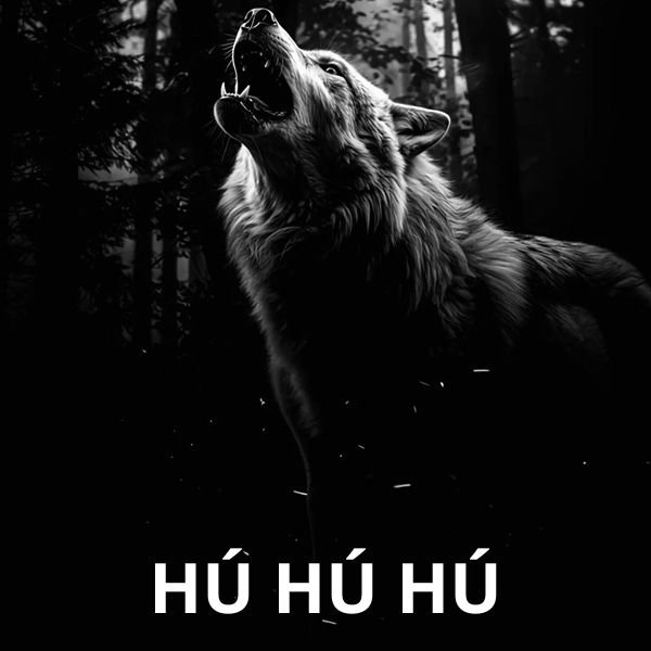 hình meme sói cô độc