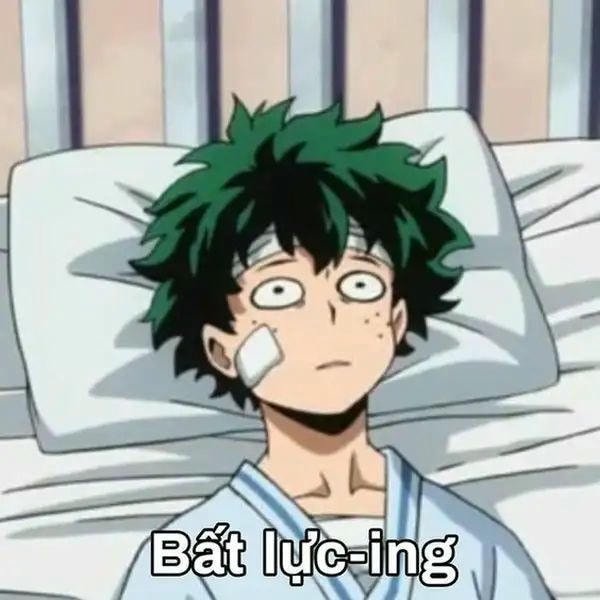 meme anime bất lực