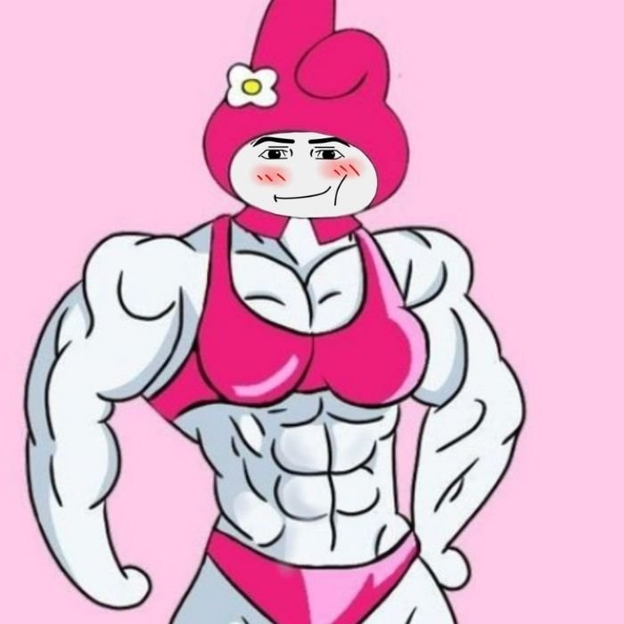 meme chống nạnh biểu cảm lạ