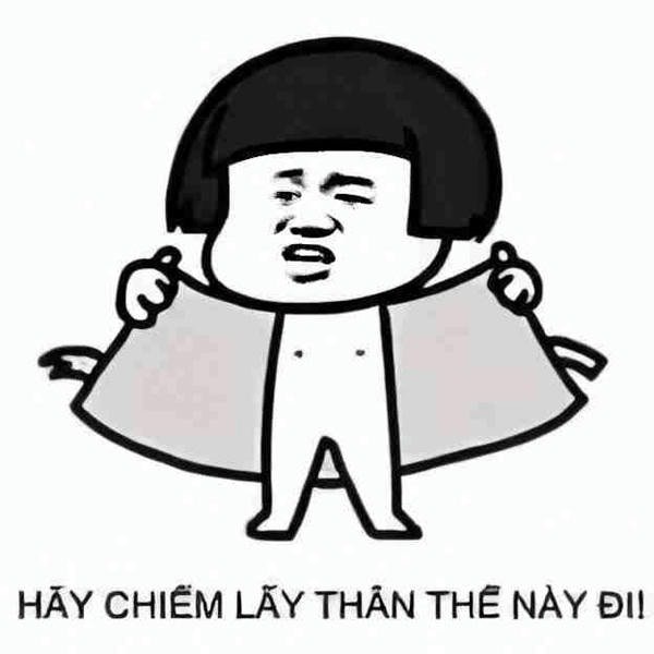 meme chống tay vạch áo