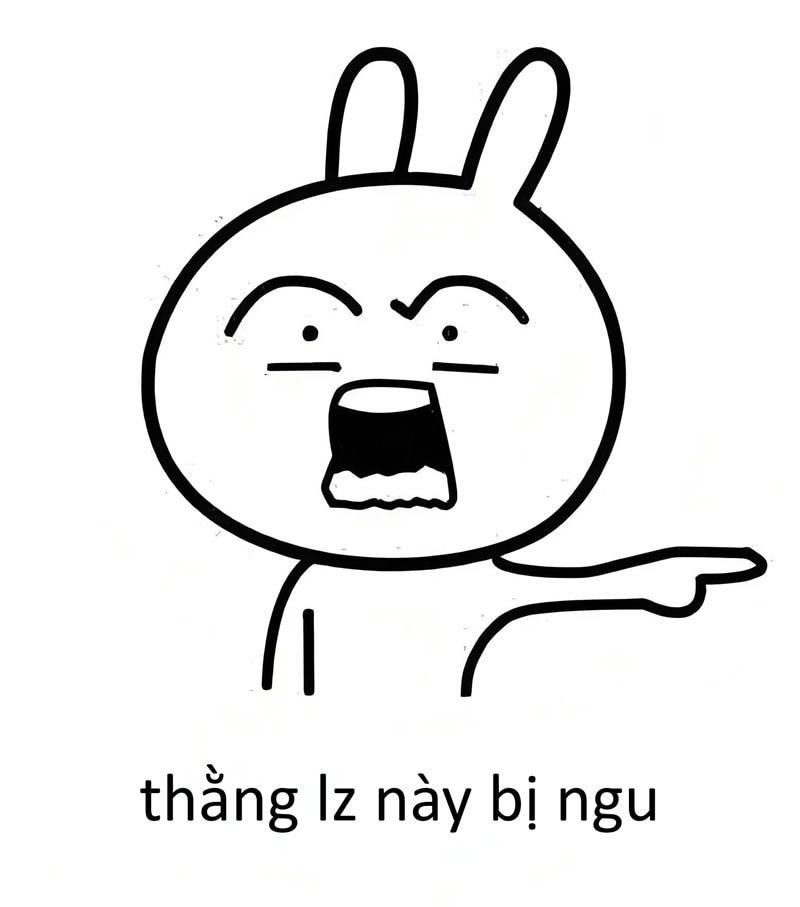 meme chửi người ngu