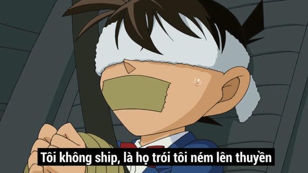 meme conan bị bắt cóc