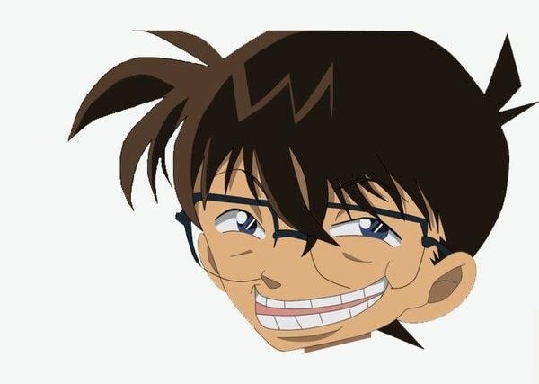 meme conan đeo kính