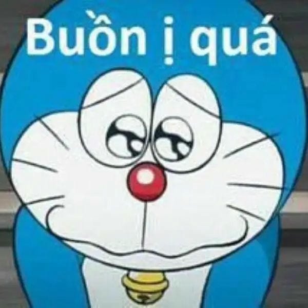 meme doraemon buồn