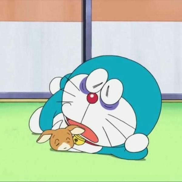 meme doraemon mắt thâm