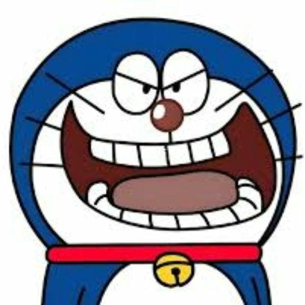 meme doraemon nhe răng