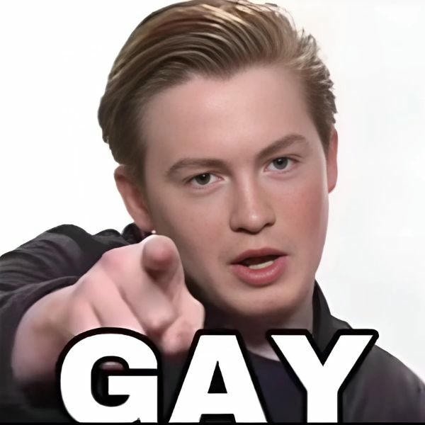 meme gay chỉ mặt